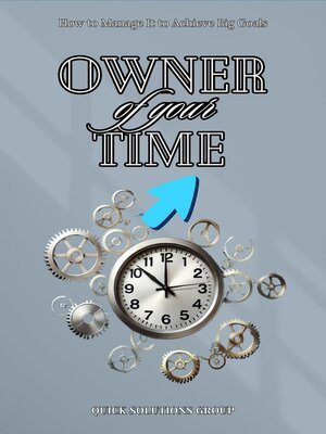 cover image of Owner of your Time